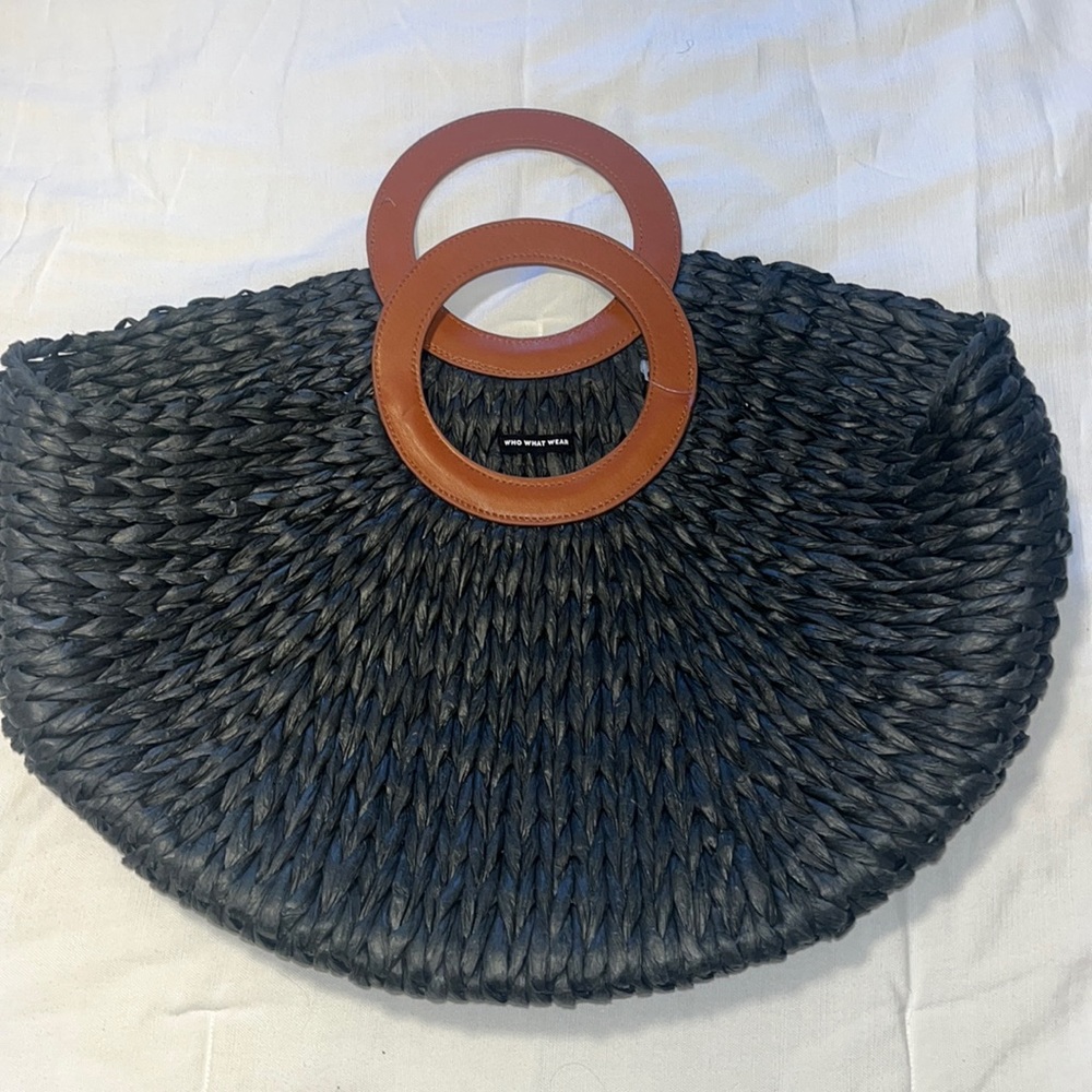 Black summer bag